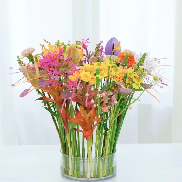 pique_a_fleurs_cercle_ken_SKU5f122219bda97c40fe70049787b7bde6_4.webp Pique A Fleurs Cercle Kenzan - O 20 Cm - Noir Cuivre-Sélectionné par Fleux