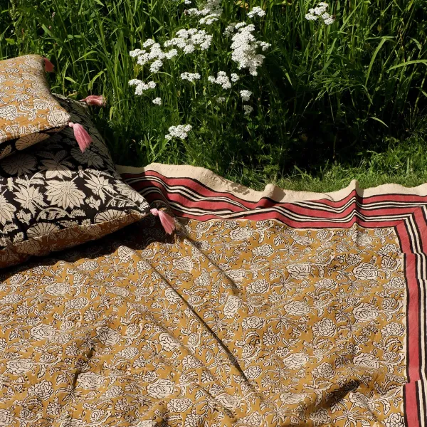 plaid_botanical_en_coton__SKUd34952c36cf1cf5330af6dfd920ab5af_1.webp Plaid Botanical En Coton - L 220 X L 140 Cm-Doing Goods Hot