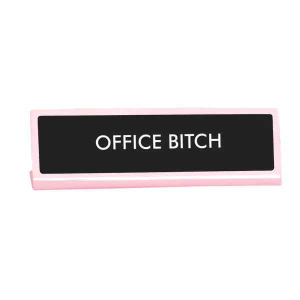 plaque_de_bureau_office_b_SKU653d9d9712265d703aacf4ef7373b602_0.webp Plaque De Bureau Office Bitch-Sélectionné par Fleux Hot