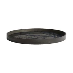Plateau En Bois Black Tree O 61 Cm - Marron-Ethnicraft Discount