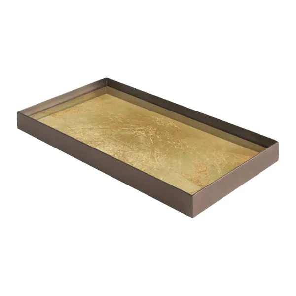 plateau_en_verre_gold_lea_SKUf7180bfdc72e384fe4541f5da9786453_1.webp Plateau En Verre Gold Leaf - Dore-Ethnicraft Online