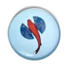 Plateau Rond Fishkoi En Fer - O 33 Cm-Gangzai Hot