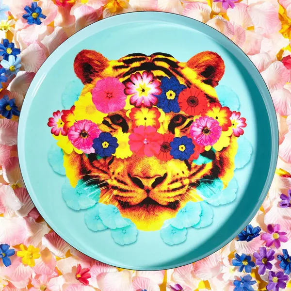 plateau_rond_mask_tiger_e_SKUae12ab37dc5f55cd752375a8e24e04a6_2.webp Plateau Rond Mask Tiger En Fer - O 33 Cm-Gangzai Online