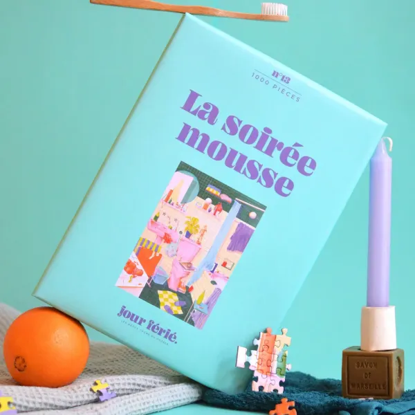 puzzle_la_soiree_mousse___SKU7af93dcf5b66cf655ac7313727407cc7_1.webp Puzzle La Soiree Mousse - 1000 Pieces-Jour Férié New