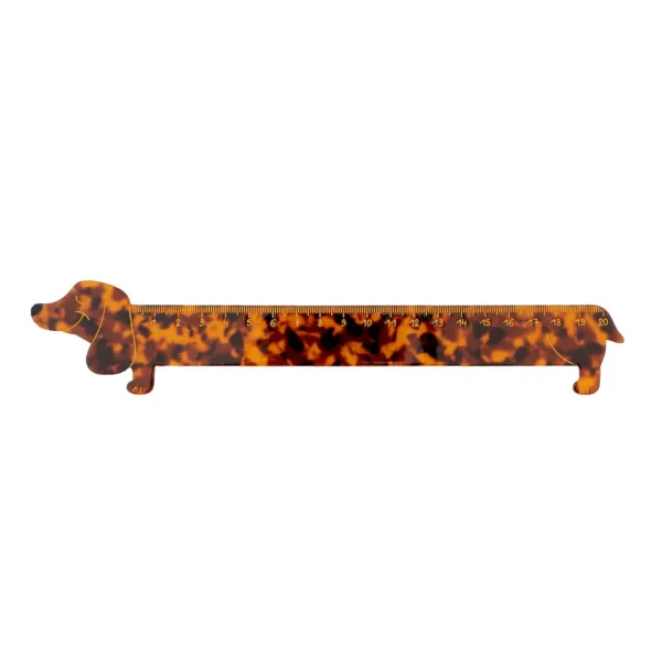 regle_teckel___cm_SKU68e10be76838591ab07a21884a4dcd76_0.webp Regle Teckel - 20 Cm-Coucou Suzette Clearance
