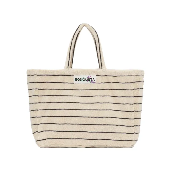 sac_weekend_a_rayures__cr_SKU637420637f77569e5068b7e037a302ff_0.webp Sac Weekend A Rayures - Cream & Ink-Sélectionné par Fleux Sale