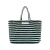 Sac Weekend A Rayures - Sea Foam & Deep Teal-Sélectionné par Fleux