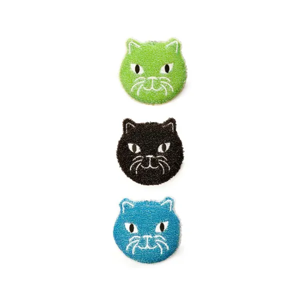 set_de__eponges_grattoirs_SKU137c6ff5316227bb855ccef6b81a2fdc_0.webp Set De 3 Eponges Grattoirs - Chat-Sélectionné par Fleux Discount
