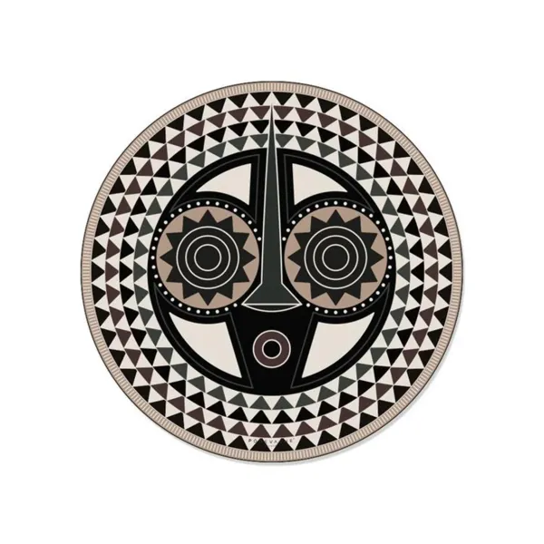 set_de_table_rond_masque__SKU0ced08b0a2d5e56ca529f0cd5c396a43_0.webp Set De Table Rond Masque Africain Doupa En Vinyle - O 38 Cm-Pôdevache Best