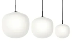 Suspension Rime Fil O 25 Cm - Noir-Muuto Best
