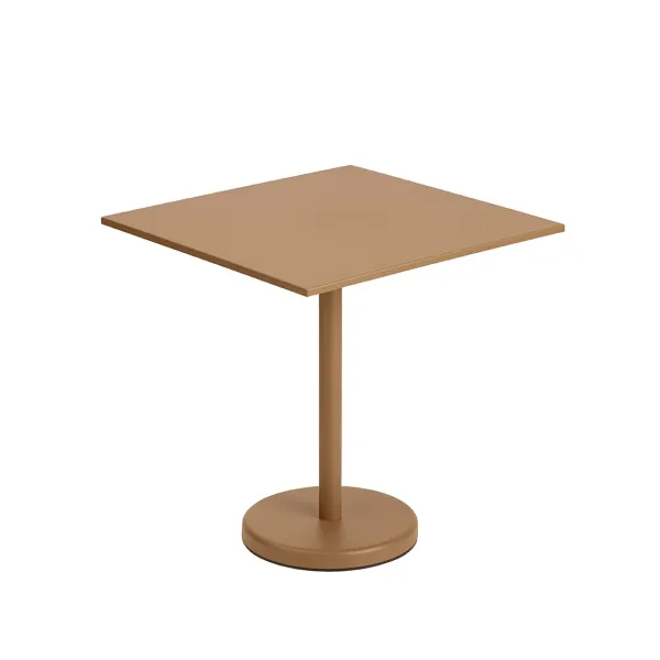 table_a_cafe_linear_steel_SKU008c901357c24576add596bcbd9aba92_0.webp Table A Cafe Linear Steel Burnt Orange - 70 X 70 X H 73 Cm-Muuto Online