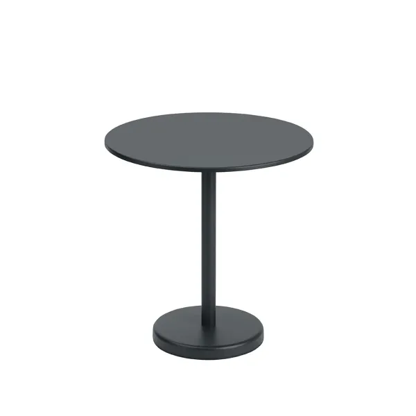 table_a_cafe_linear_steel_SKU18beaea85cea0f35e55d802a68eb43af_0.webp Table A Cafe Linear Steel Black - O 70 X H73 Cm-Muuto Clearance