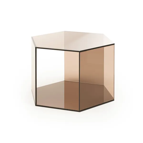 table_basse_hexagon__h__x_SKU64ade93c92a72a8091b357117e26a538_1.webp Table Basse Hexagon - H 35 X 48 X 55 Cm - Bronze-FEST Amsterdam Clearance