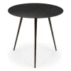 Table Basse Luna - Lava - Noir - O 50 X H 45 Cm-Ethnicraft New