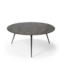 Table Basse Luna - Lava Linear - Whisky - O 80 X H 35 Cm-Ethnicraft