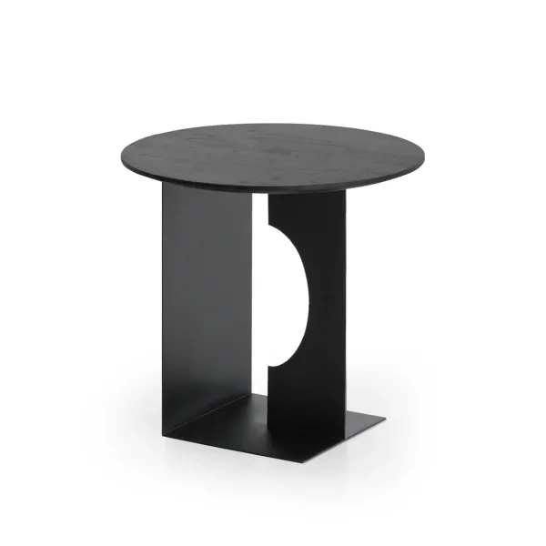 table_dappoint_arc_en_tec_SKUf056201d917d0bf4127515d8104ed36d_0.webp Table D'Appoint Arc En Teck Noir Verni - O 50 Cm-Ethnicraft Best