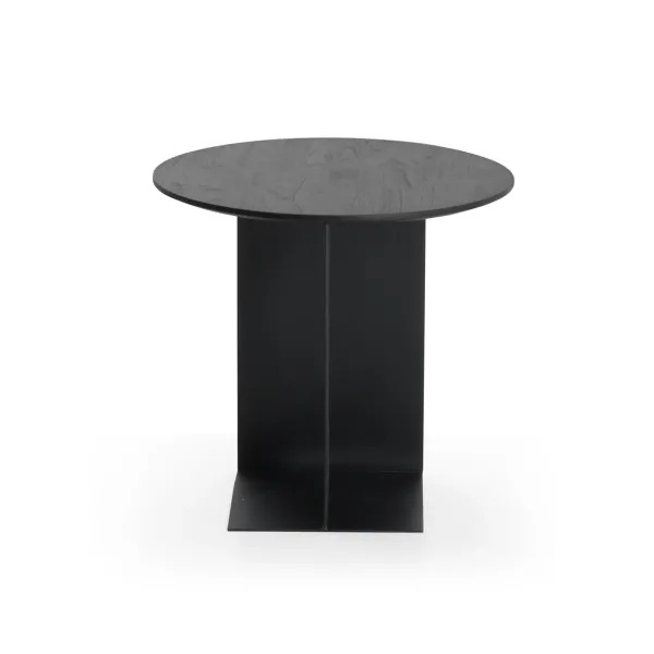 table_dappoint_arc_en_tec_SKUf056201d917d0bf4127515d8104ed36d_2.webp Table D'Appoint Arc En Teck Noir Verni - O 50 Cm-Ethnicraft Best