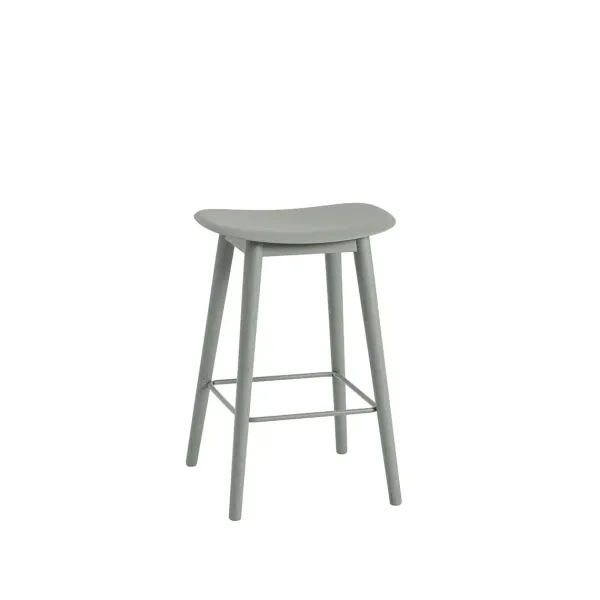 tabouret_de_comptoir_fibe_SKU050a0950e7a3339de02f616e5c467fd8_0.webp Tabouret De Comptoir Fiber Pieds Bois Vert + Assise Vert-Muuto