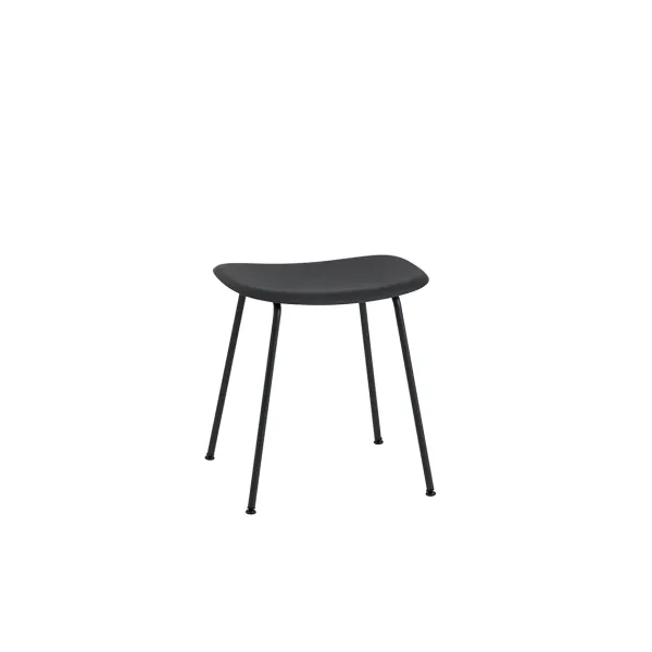 tabouret_fiber_tube_noir__SKUf3a6bbaa900335e247fab331b6bbda5a_0.webp Tabouret Fiber Tube Noir + Assise Noir-Muuto Hot