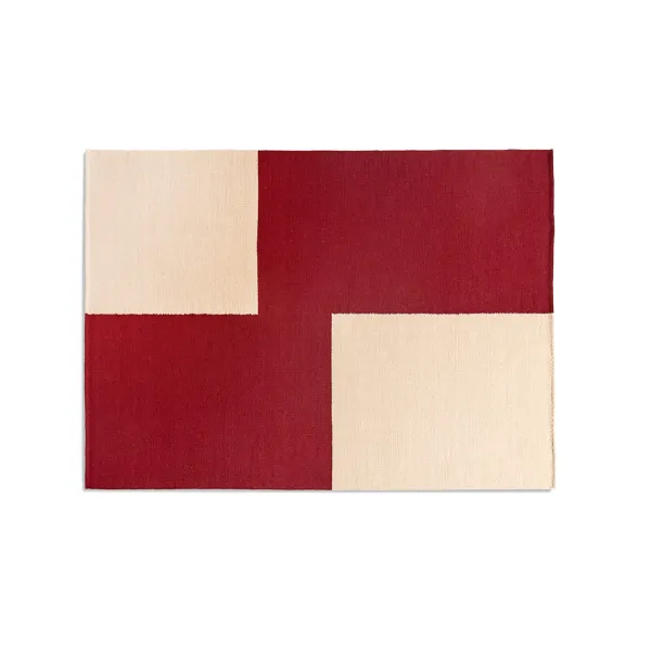 tapis_ethan_cook_flat_wor_SKU778d8ea1b8d28fee6debf37667262021_0.webp Tapis Ethan Cook Flat Works - 170 X 240 Cm - Rouge Offset-Hay Clearance