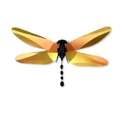Trophee Origami Libellule - Jaune Brillant-Assembli Clearance