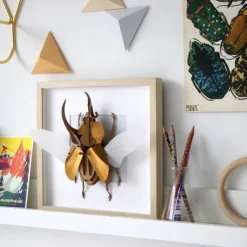 Trophee Origami Scarabee Atlas Dore-Assembli
