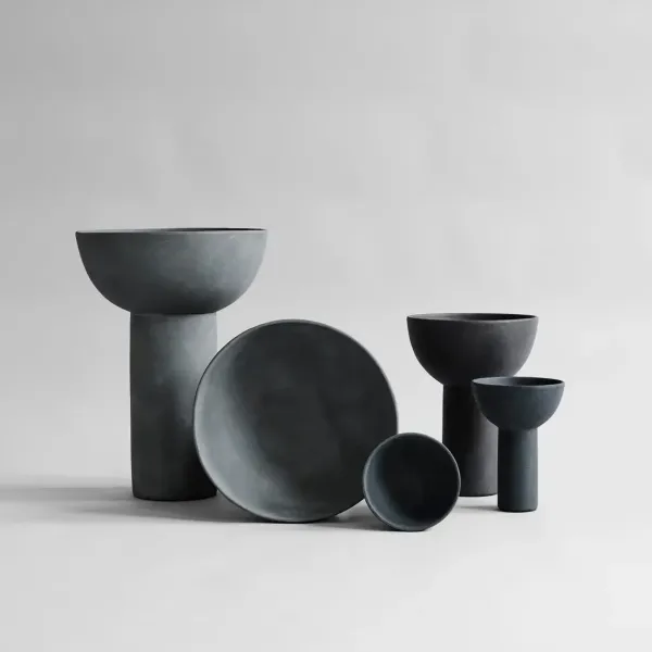 vase_block_en_ceramique___SKU203bd9a6f3cb0e6d14de1d5b903c0b9e_2.webp Vase Block En Ceramique - Mini - Noir-101 Copenhagen