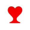 Vase Coeur - Rouge-Sélectionné par Fleux Hot