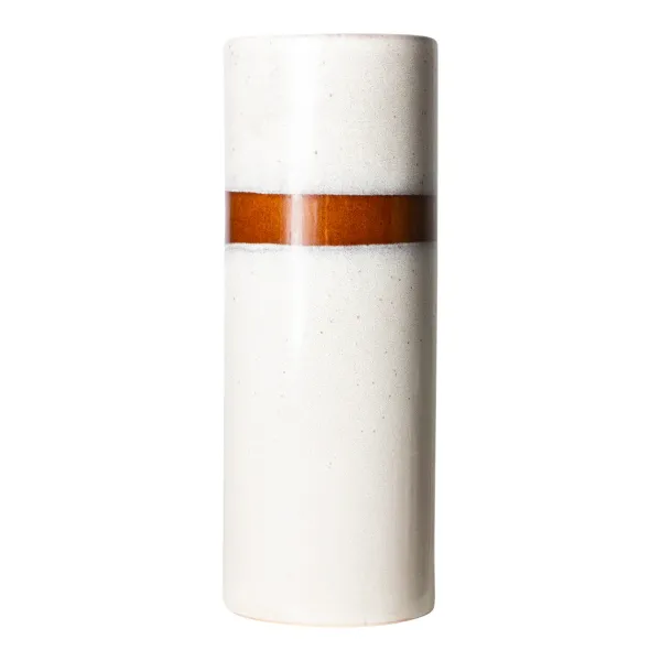 vase_neige_l_s_en_ceramiq_SKU04fdb91da126726aecb93b240d8fe2b1_0.webp Vase Neige L 70'S En Ceramique - 9.5 X 9.5 X 25 Cm-HK Living Clearance