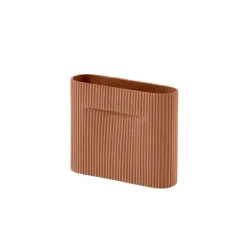 Vase Ridge En Faience - H 16,5 Cm-Muuto Sale