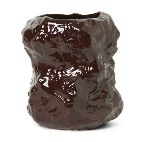 vase_tuck_en_ceramique_ve_SKU0622e2d5bfbe20ee35d5b6e10d987996_0.webp Vase Tuck En Ceramique Vernissee - Brun-Ferm Living New