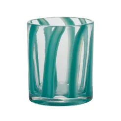 Verre A Rayures - Bleu Fonce-Sélectionné par Fleux Sale