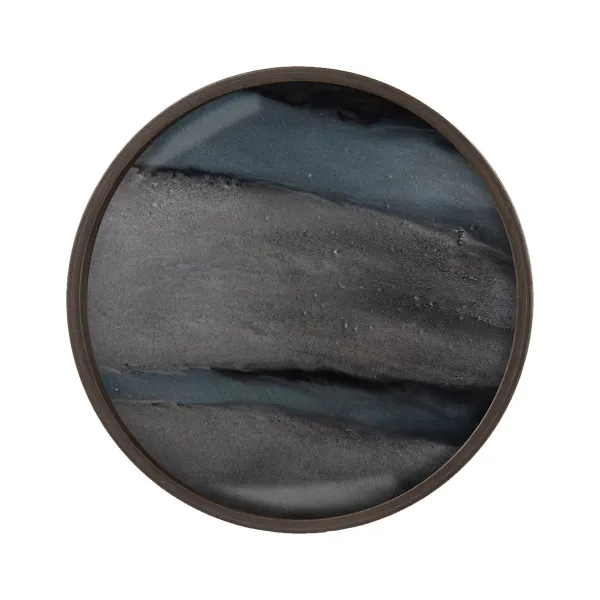 vide_poche_en_verre_graph_SKUb906893da175d680f1aeb4e5204a5f72_0.webp Vide Poche En Verre Graphic Organic O 30 Cm-Ethnicraft