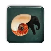 Vide-Poche Carre Shellephant En Fer - 15 X 15 Cm-Gangzai Outlet